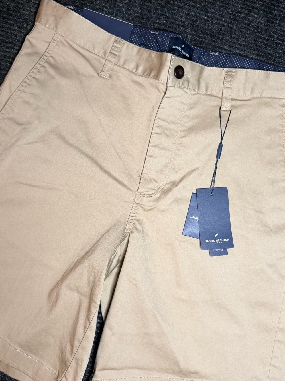 Daniel Hechter Men's Beige Stretch Chino Shorts NWT